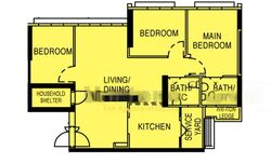 Blk 408A Northshore Residences II (Punggol), HDB 4 Rooms #476845541
